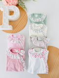 Babygrow flores em algodão
