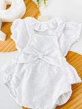 Conjunto bordado branco : Fofo e blusa