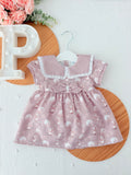 Vestido e tapa fraldas coelhinhos
