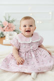 Vestido e tapa fraldas coelhinhos