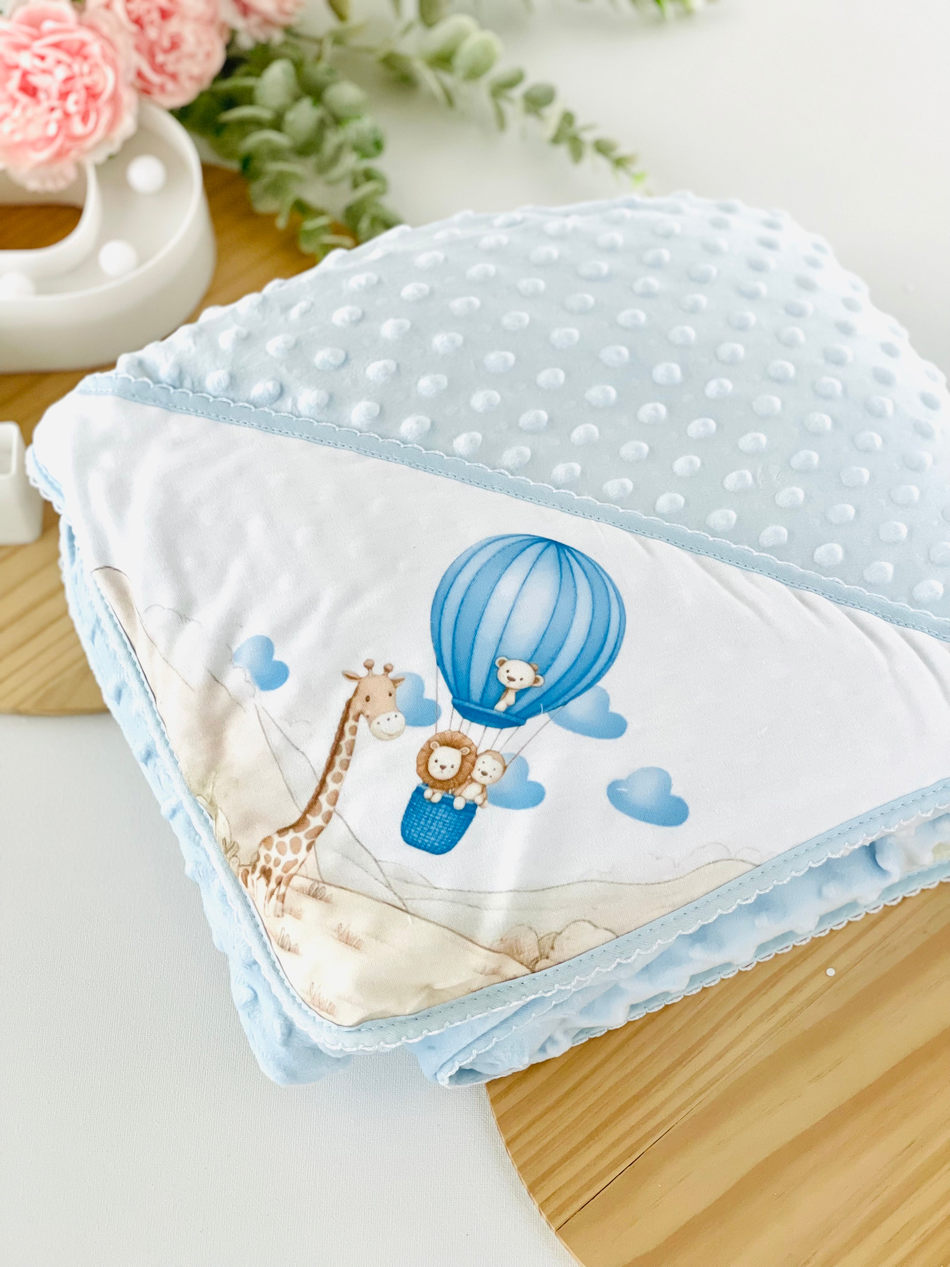 Manta quentinha tema Safari