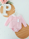 Conjunto rosa: camisola e tapa fraldas 1/3M