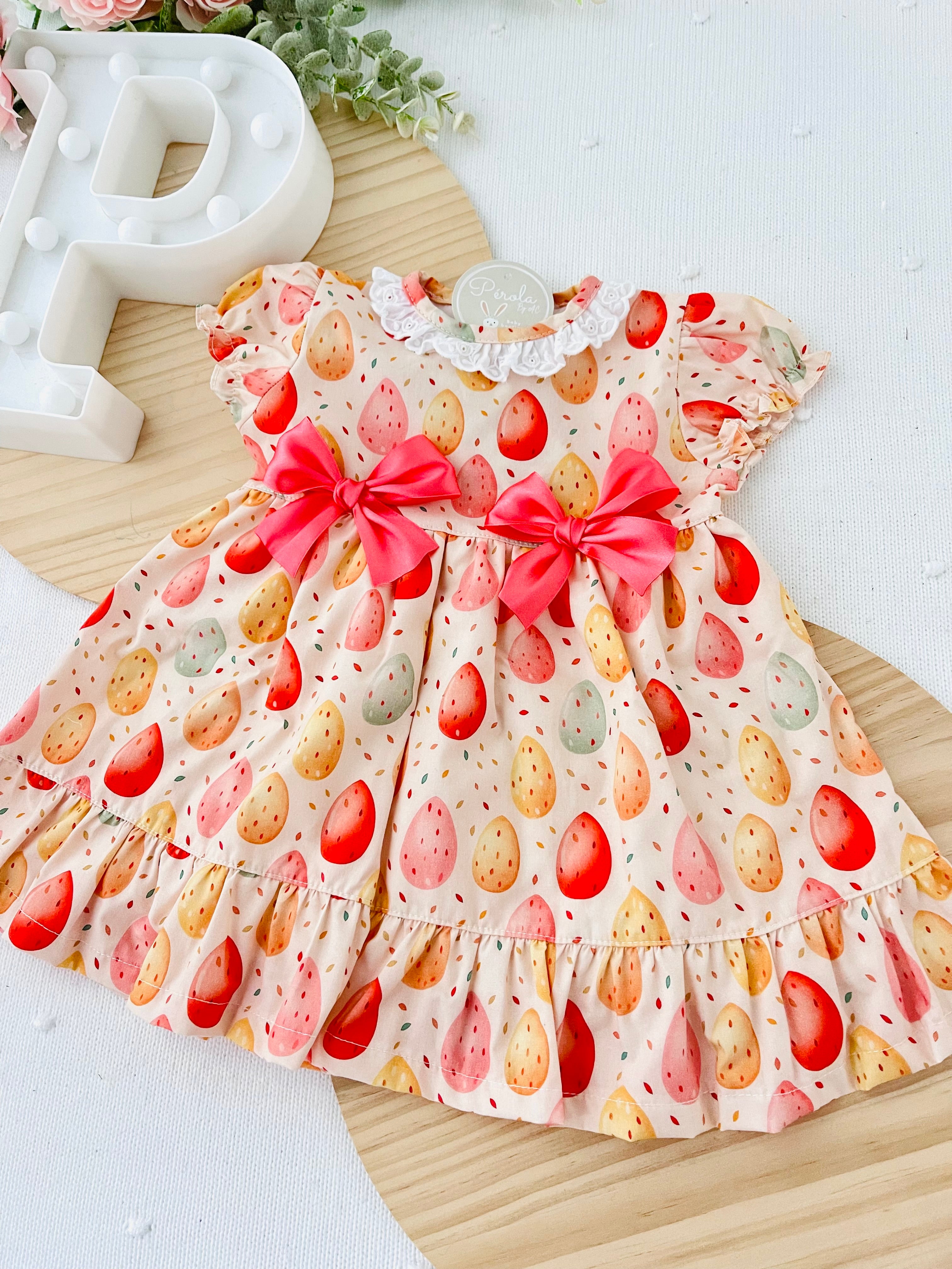 Vestido coral