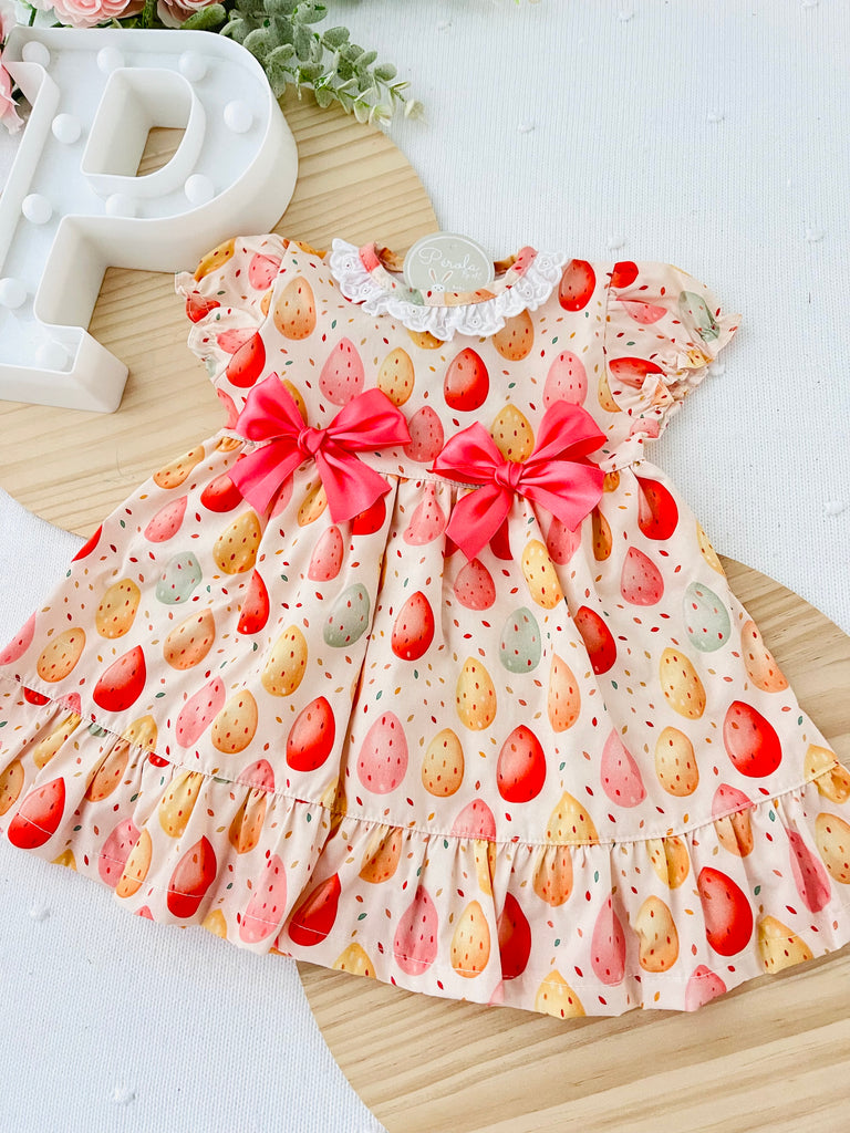 Vestido coral