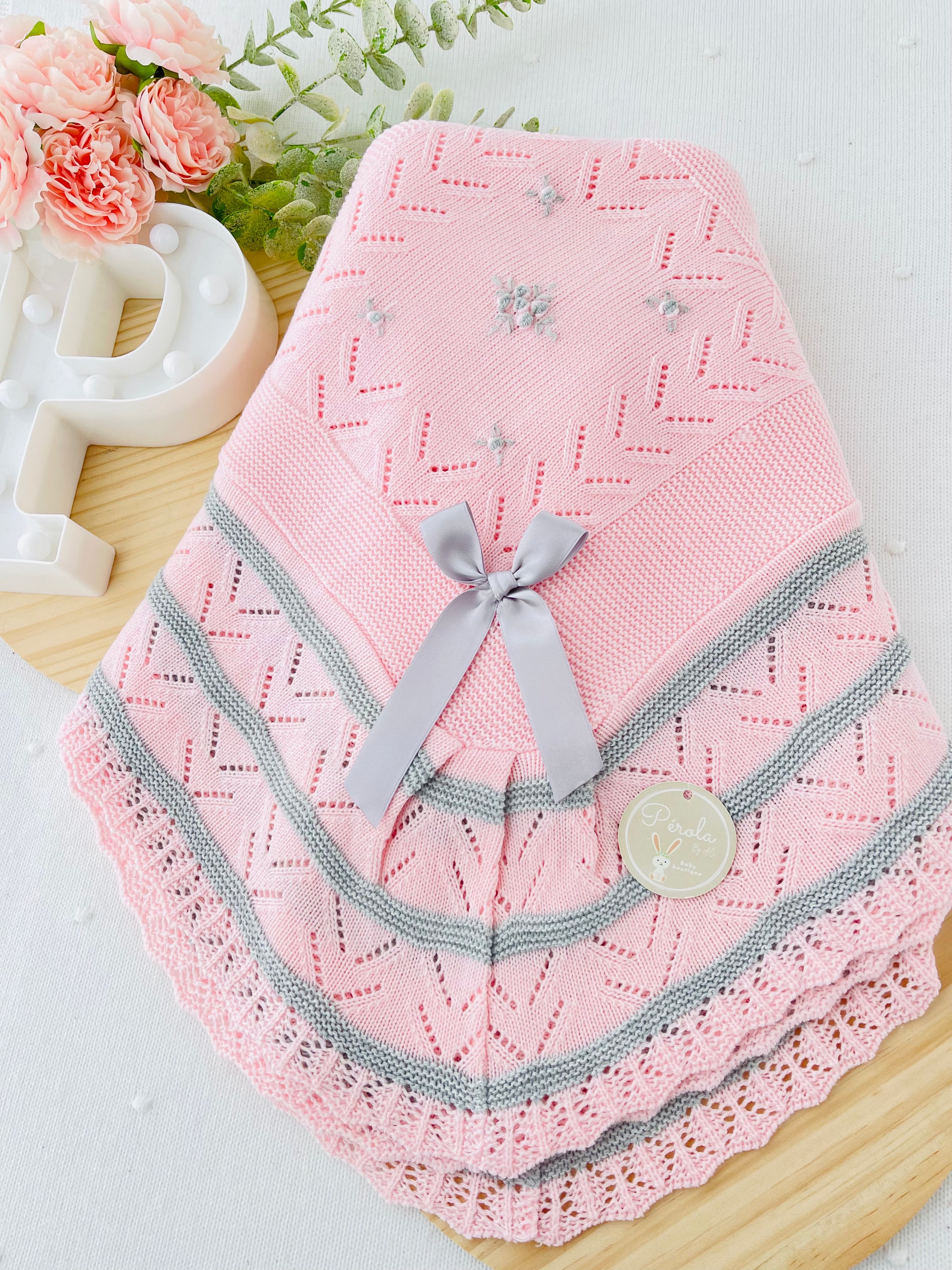 Manta / Xaile em malha