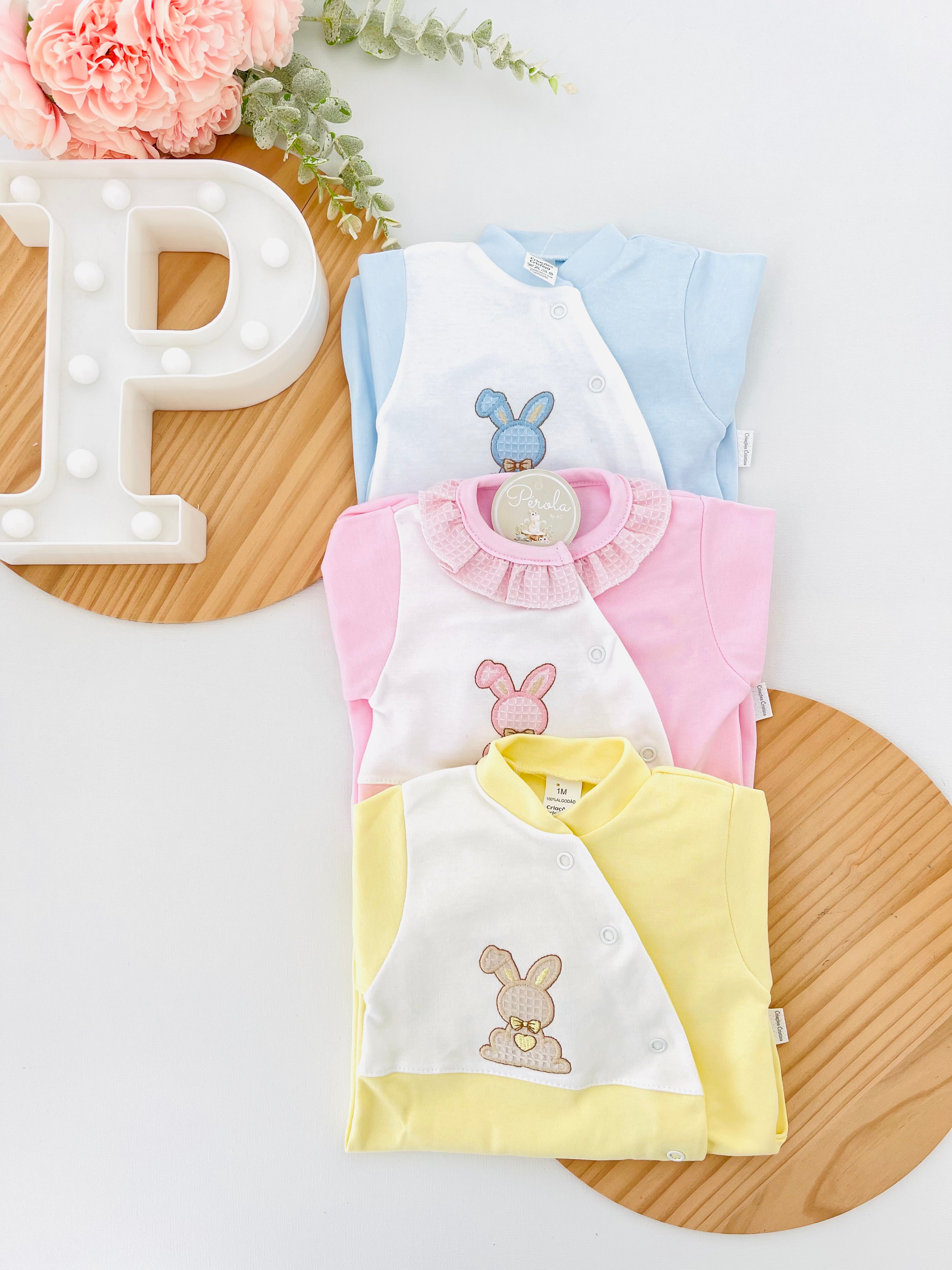Babygrow tema Bunny algodão