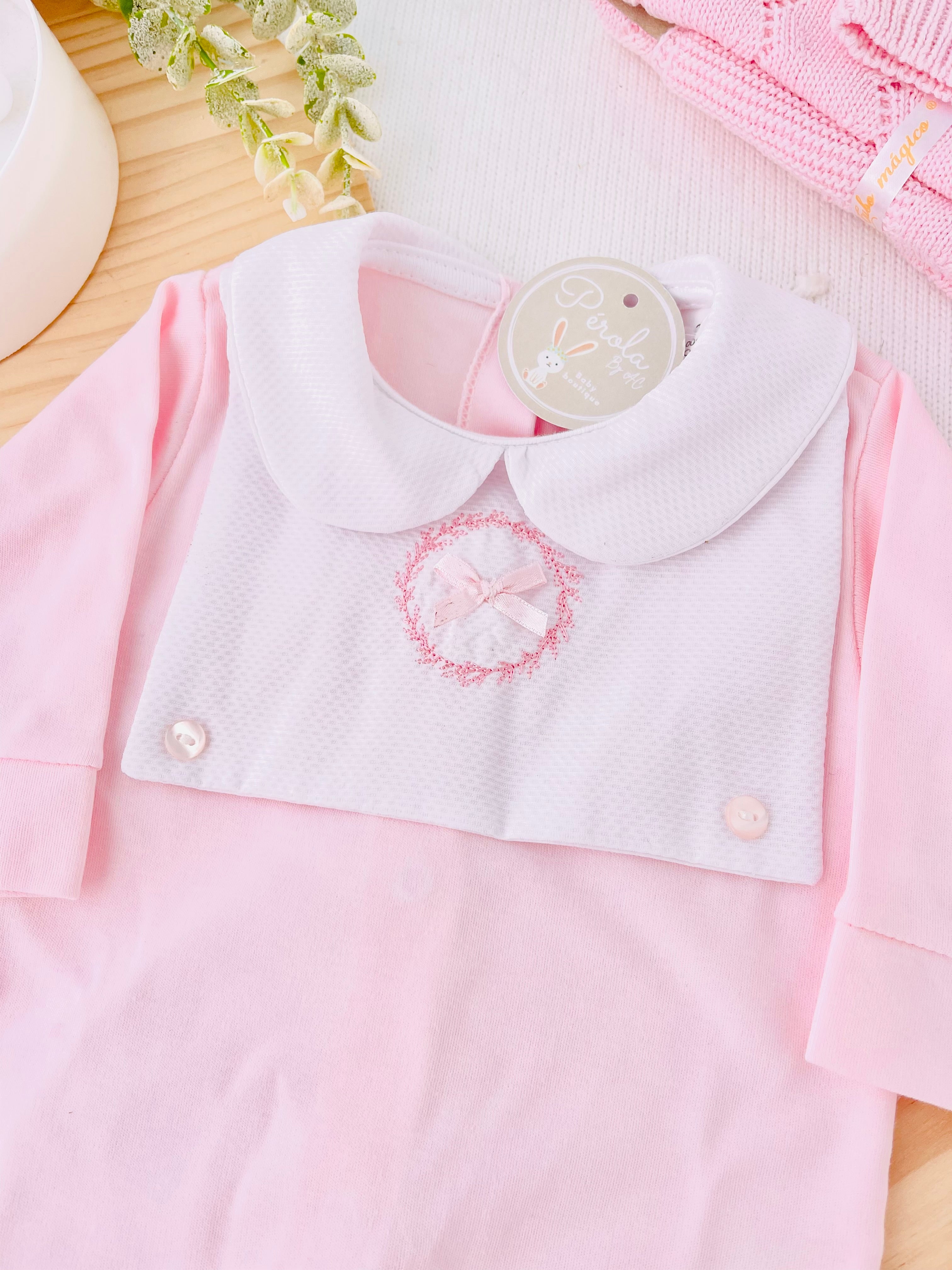 Babygrow babete em algodão