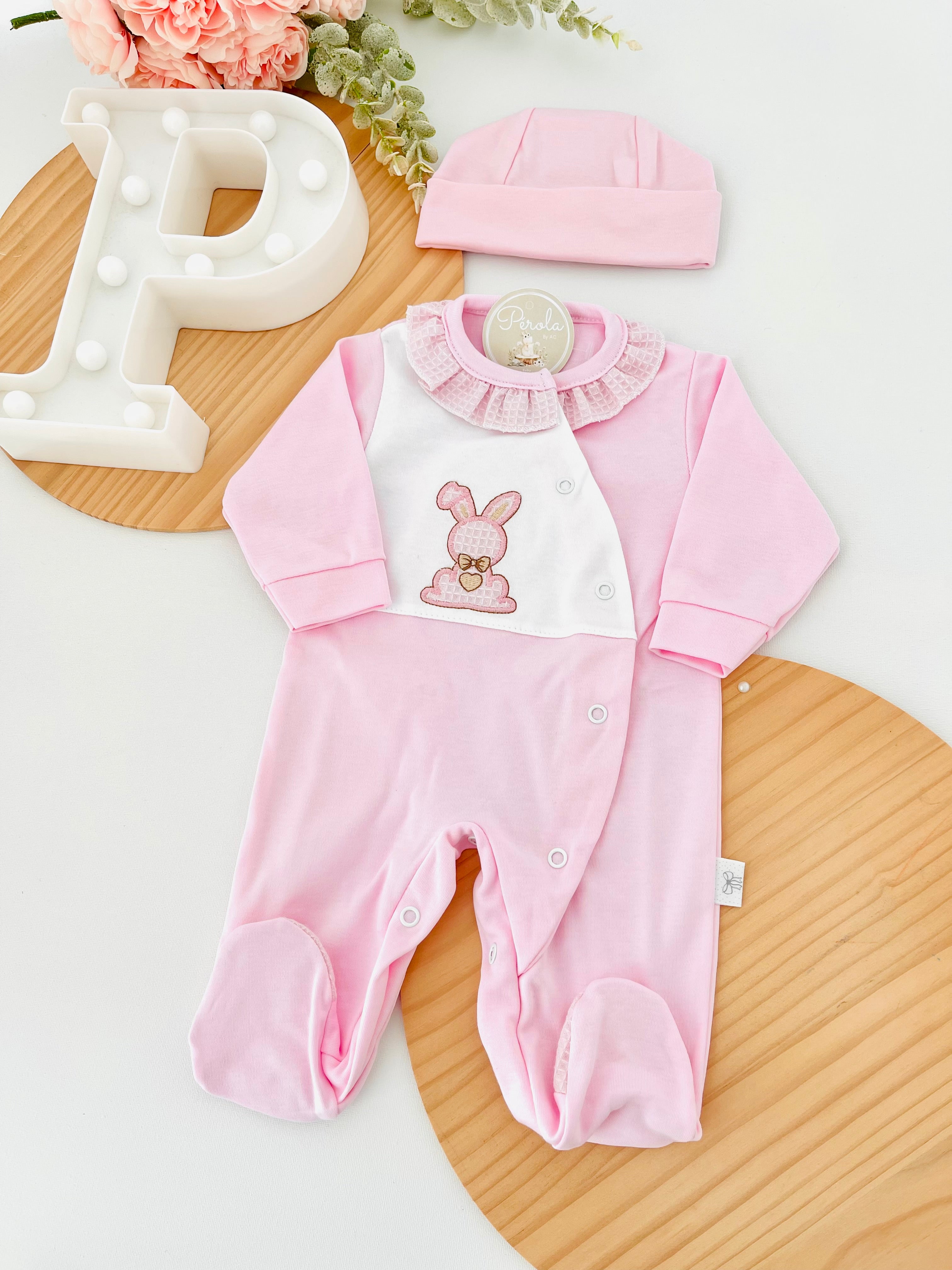 Babygrow tema Bunny algodão