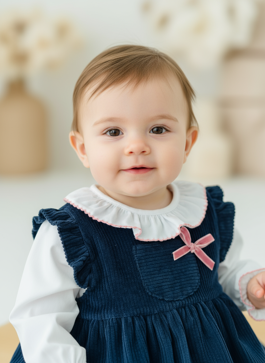 Vestido bombazine e blusa com golinha