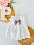 Conjunto Maria : vestido e tapa fraldas