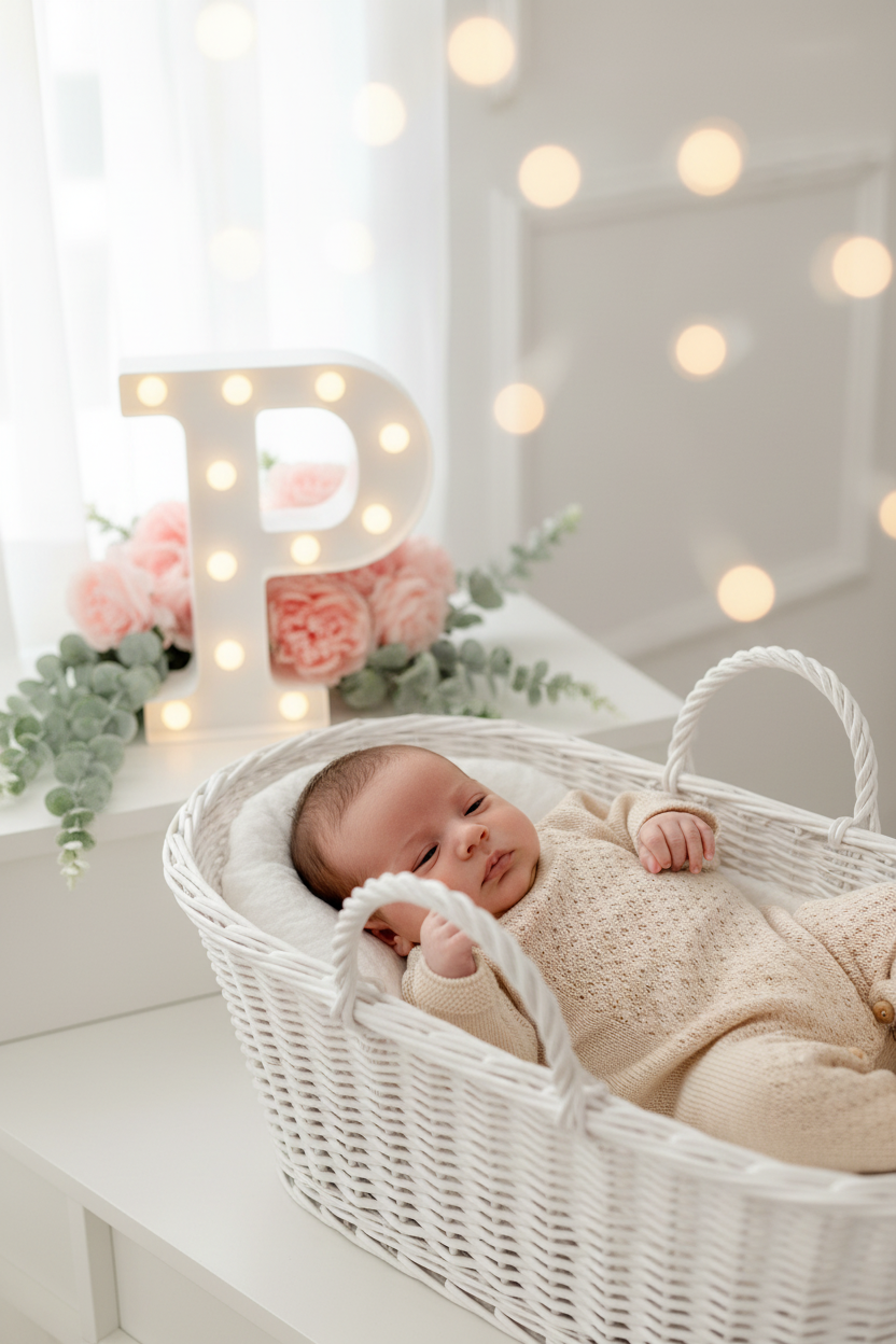 Conjunto Baby love SEM gola: Babygrow e touca recém nascido