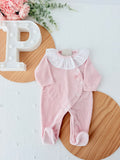 Babygrow Carinho pintinhas VELUDO golinha grande