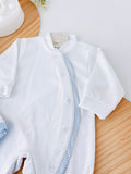 Babygrow riscas em algodão