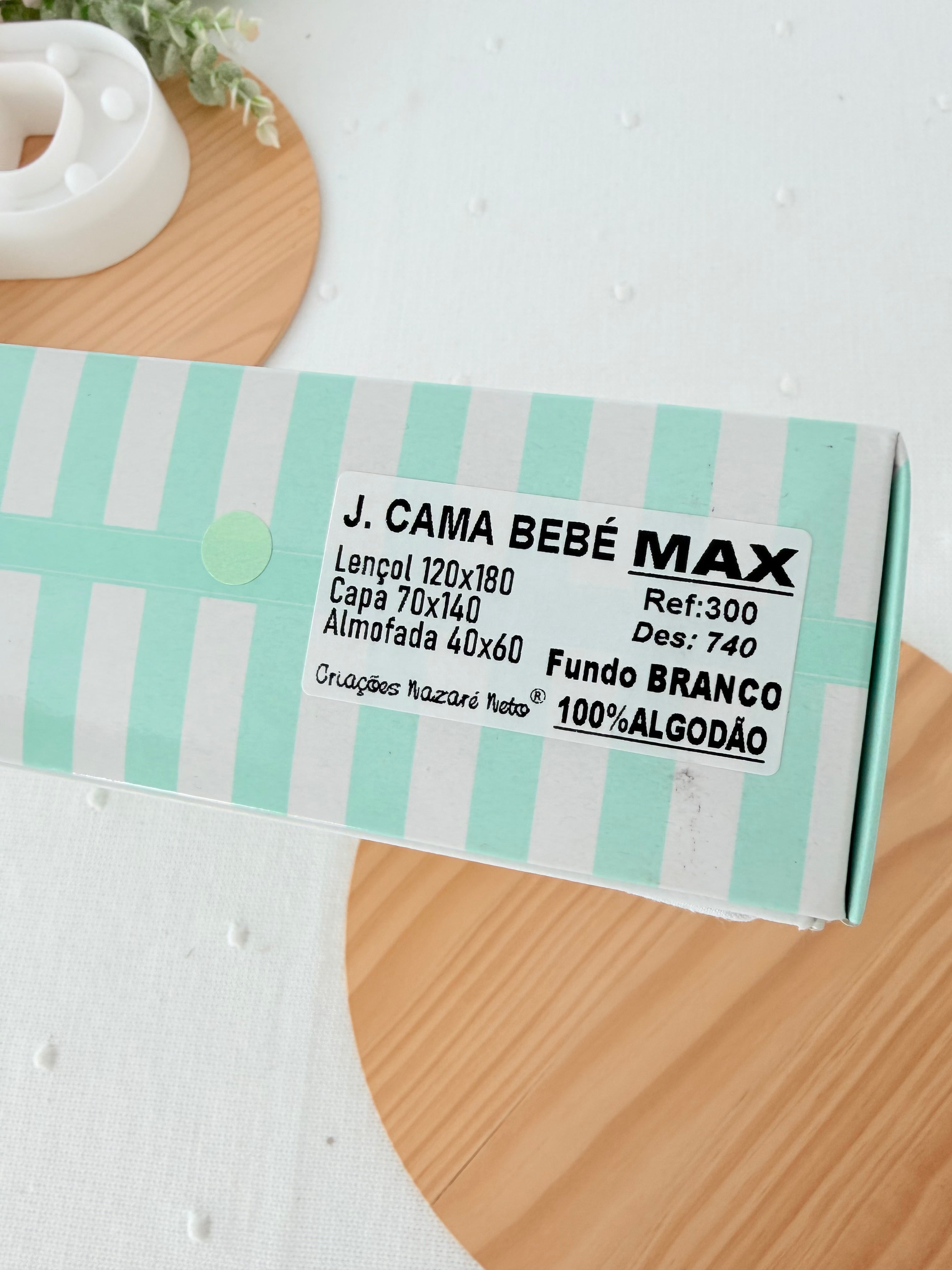 Lençóis algodão tamanho MAX, cama 70x140cm