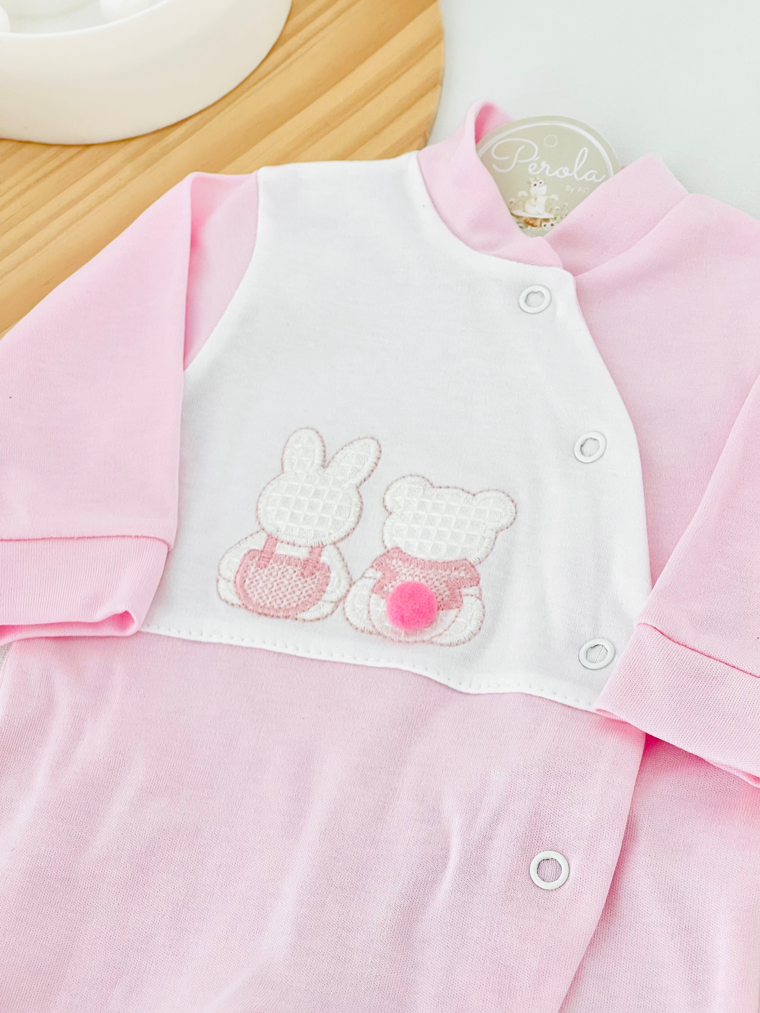 Babygrow amigos algodão