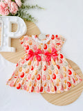 Vestido coral