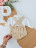 Conjunto bege: fofo e camisa