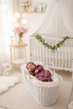 Babygrow e touca Berinjela em malha Outono Inverno