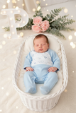 Babygrow carinhas de urso algodão