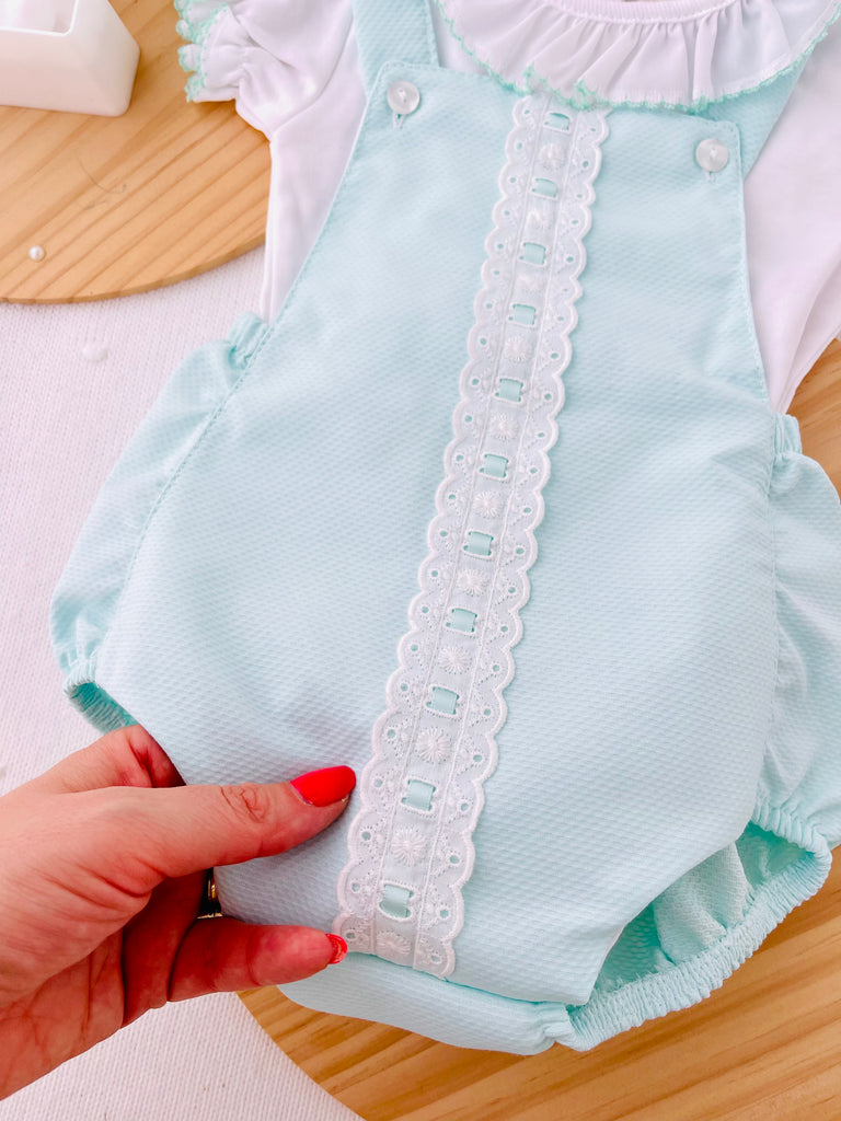 Conjunto Joana verde água