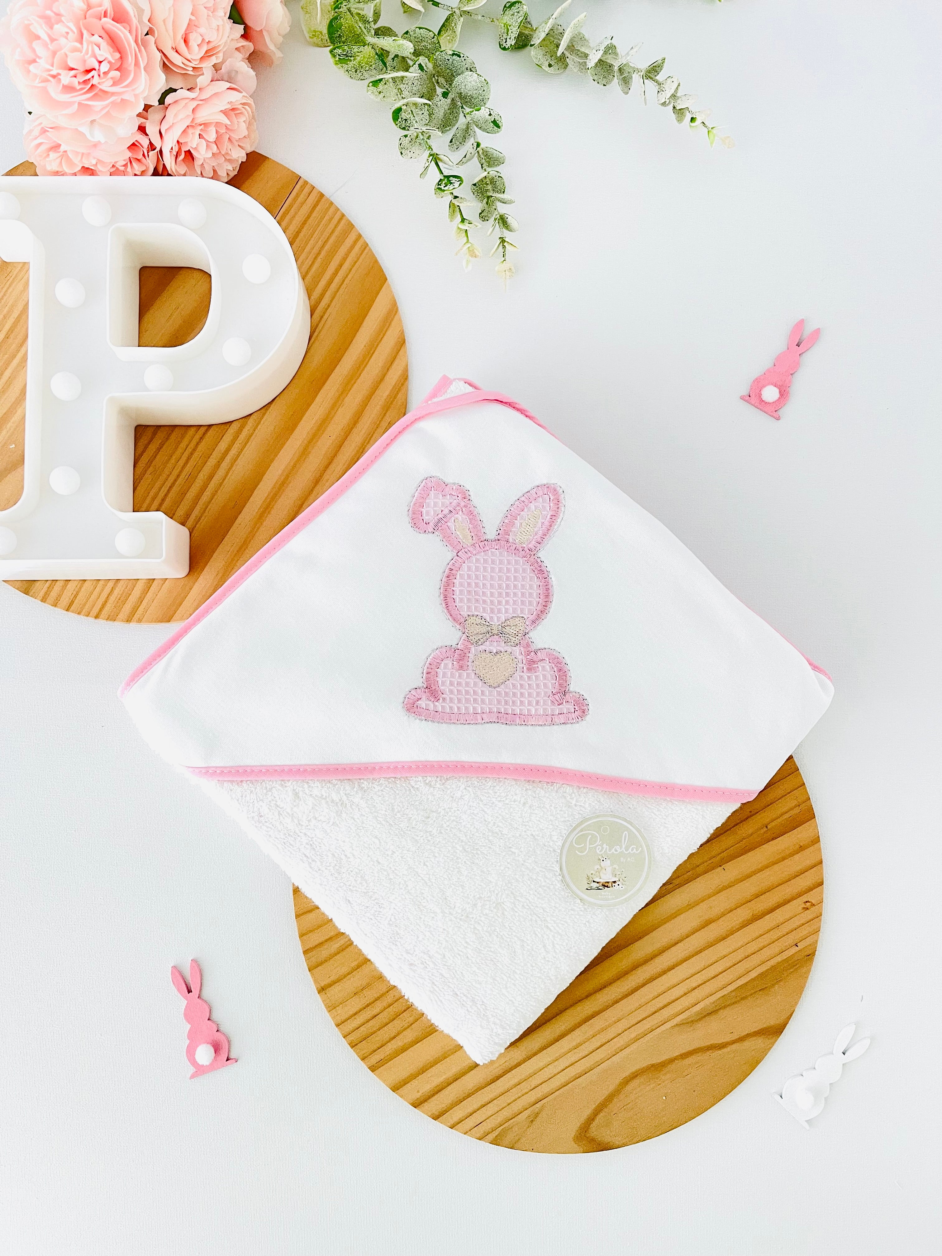 Toalha de banho tema Bunny