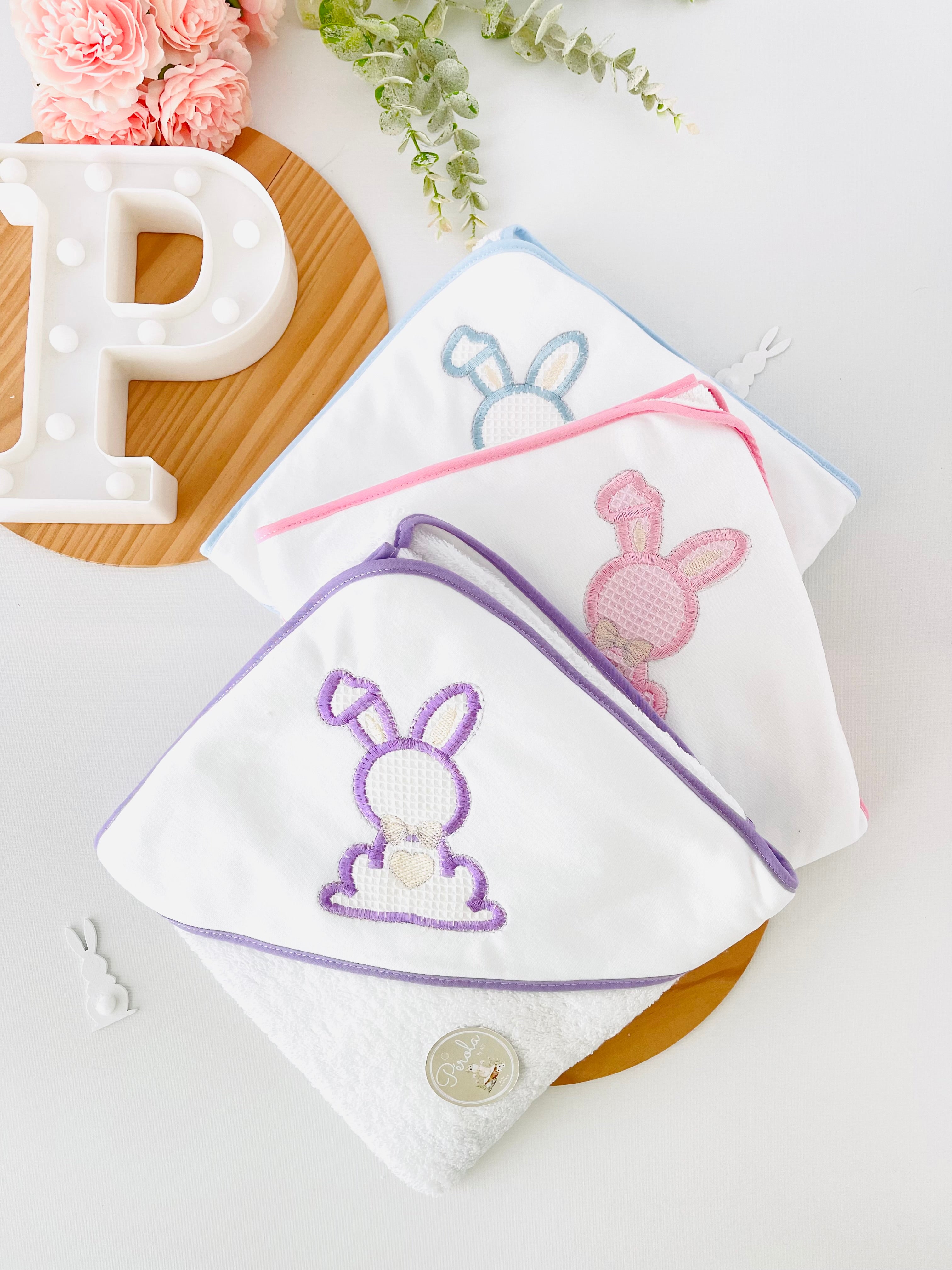 Toalha de banho tema Bunny