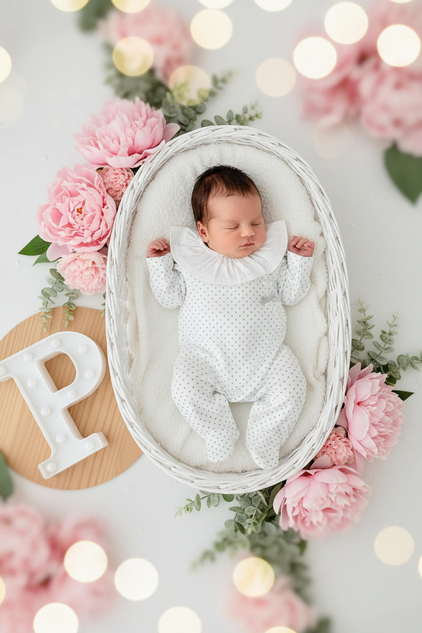 Babygrow Carinho versão pintinhas