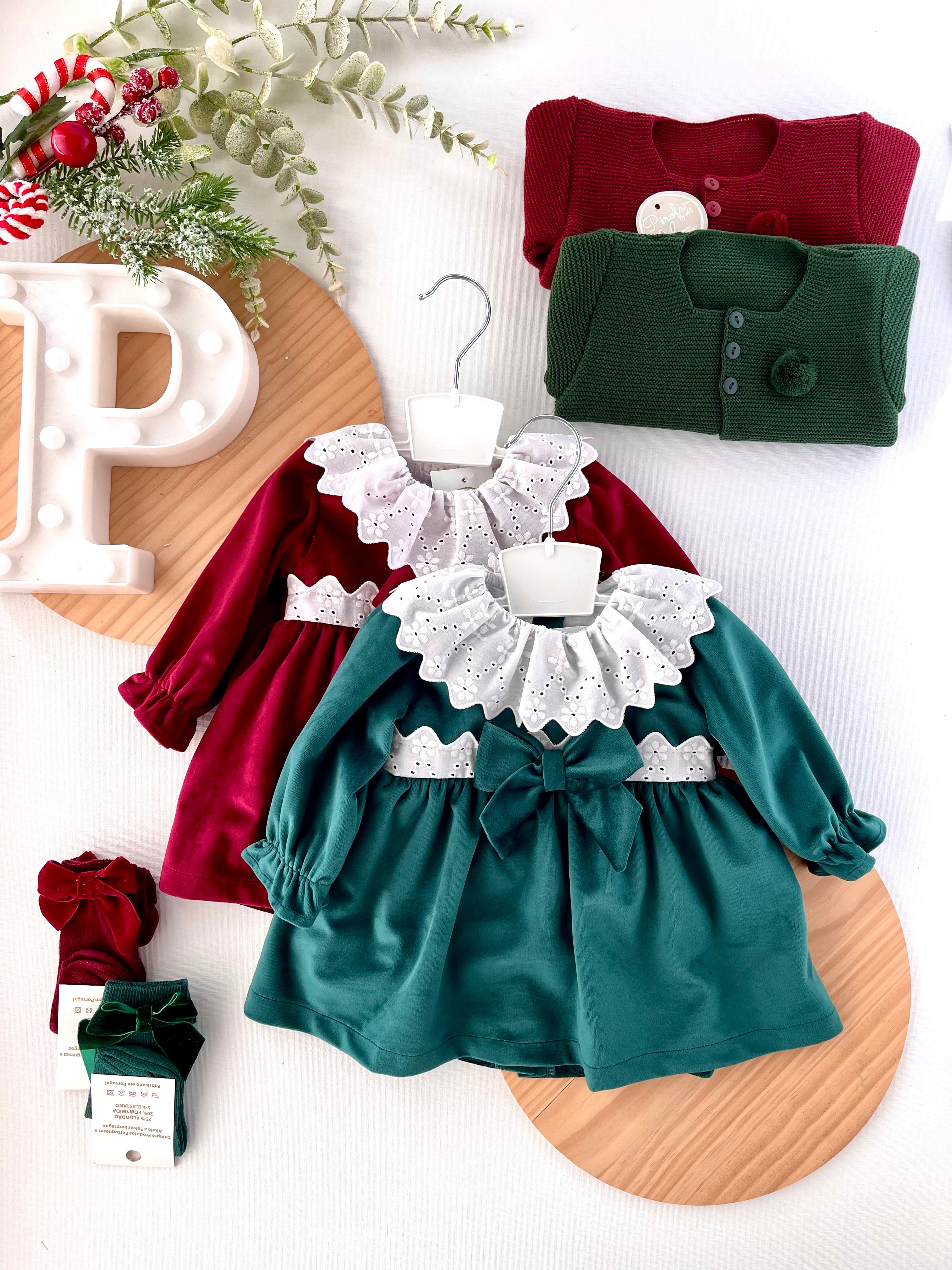 Vestido em veludo coleção premium