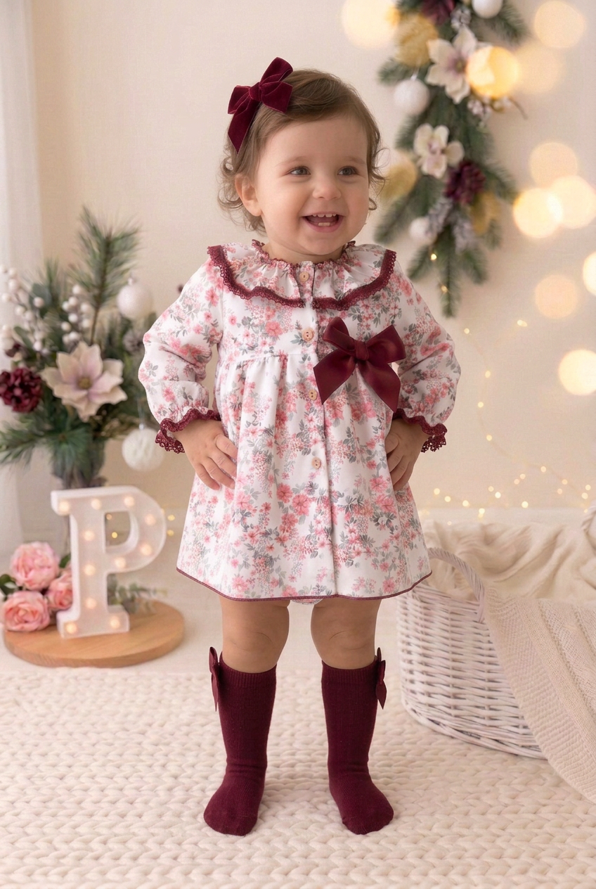 Vestido e tapa fraldas - premium