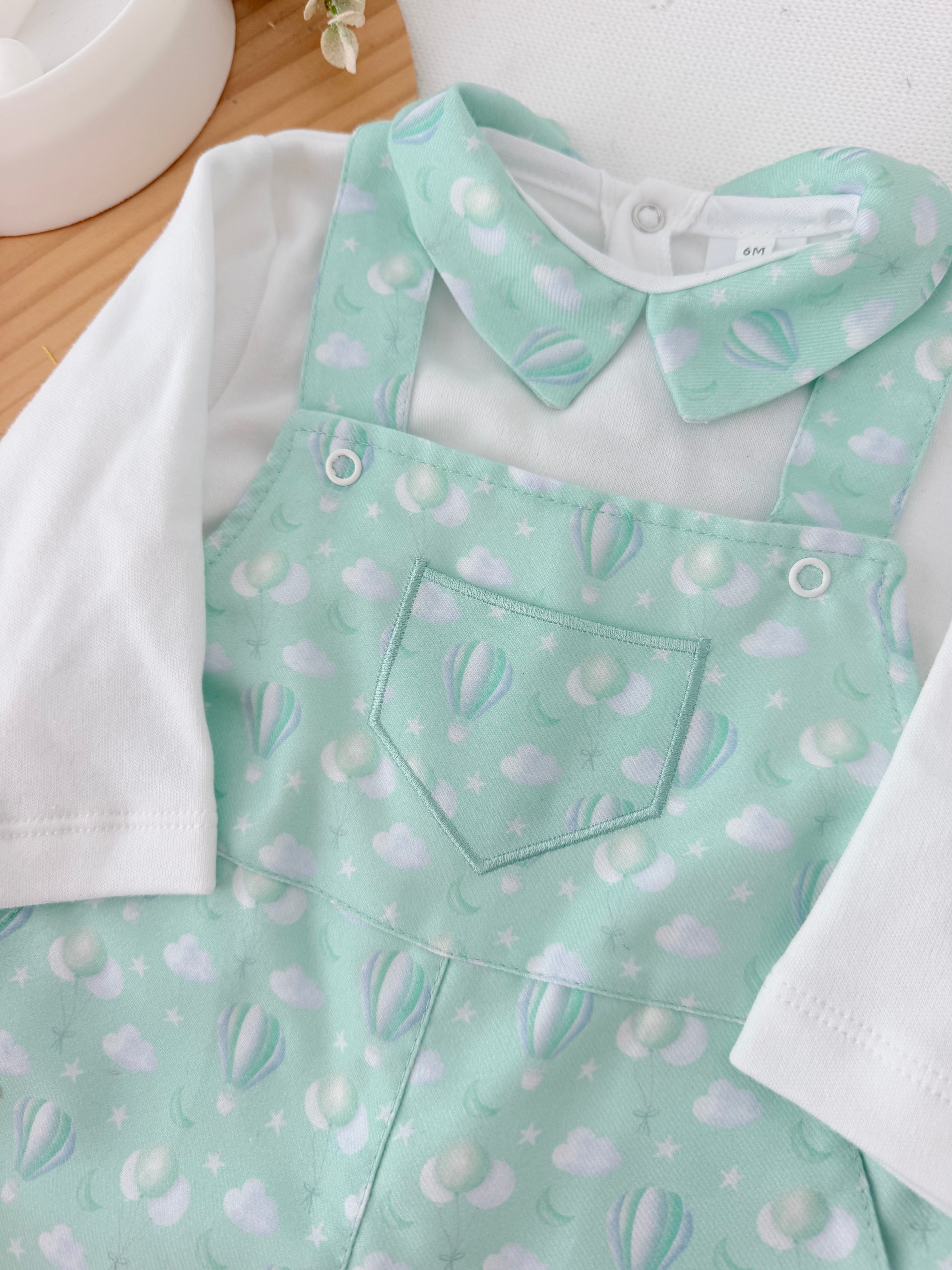 Conjunto balões em verde 6M