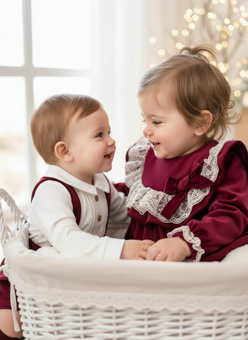 Conjunto premium em veludo: Calções com alças e camisa