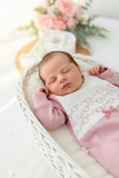 Babygrow carinhas de urso algodão