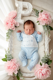 Babygrow carinhas de urso algodão