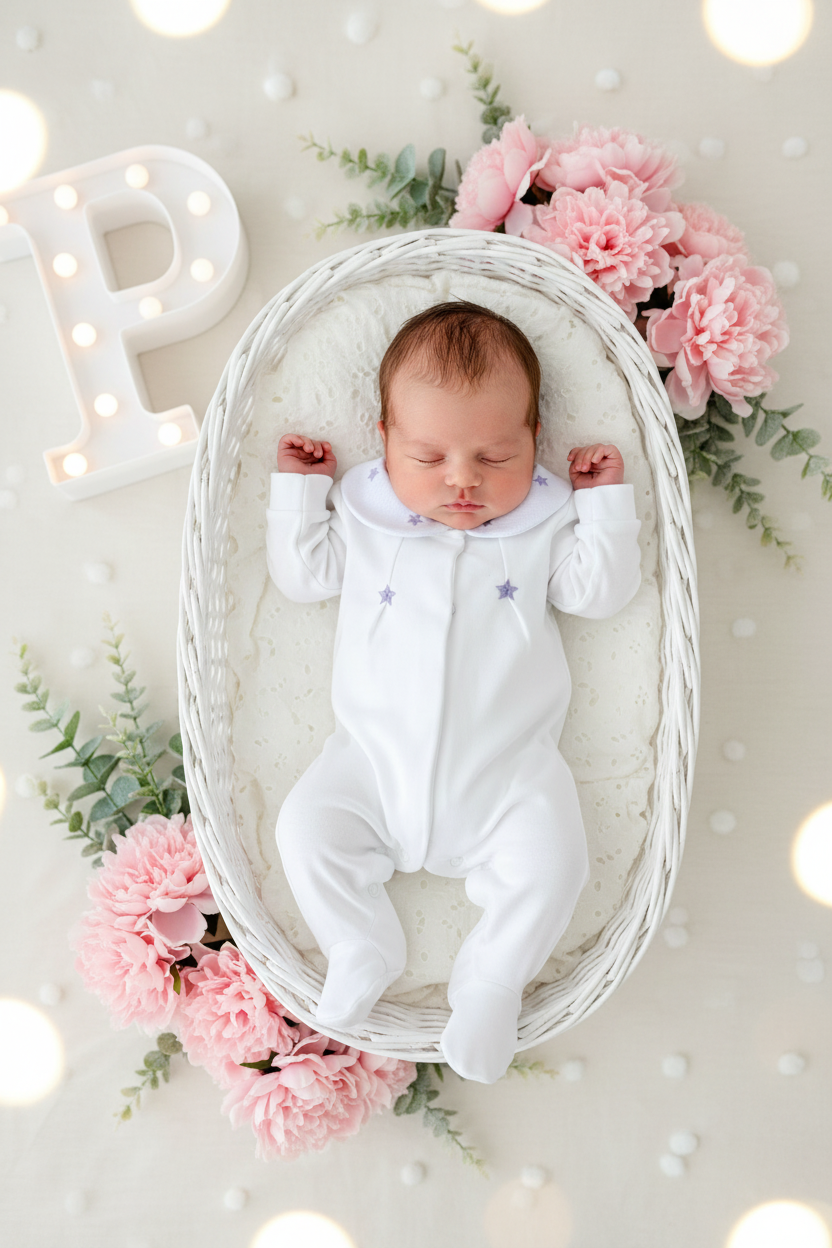 Babygrow estrelas algodão