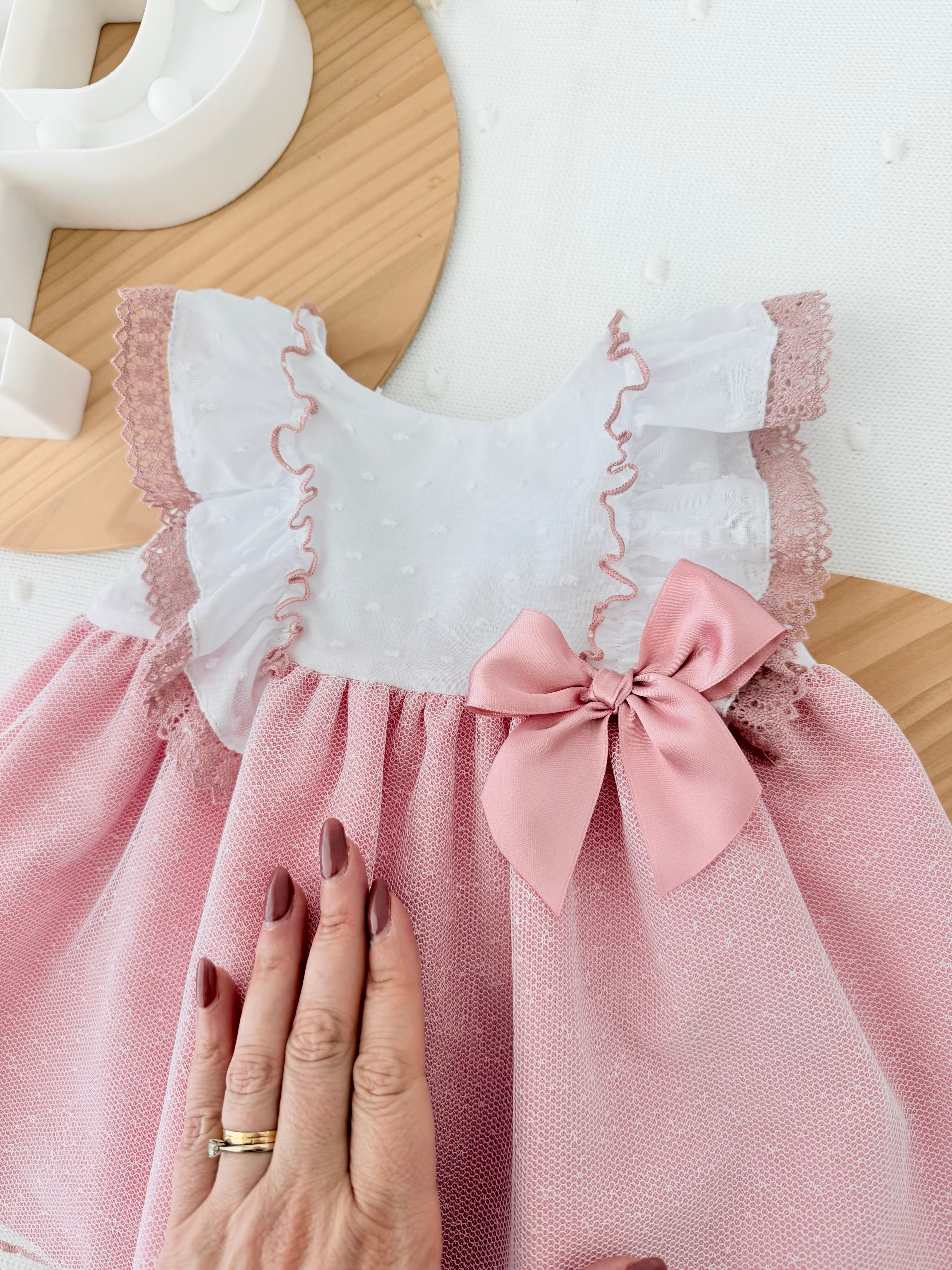 Vestido Madalena: vestido e tapa fraldas