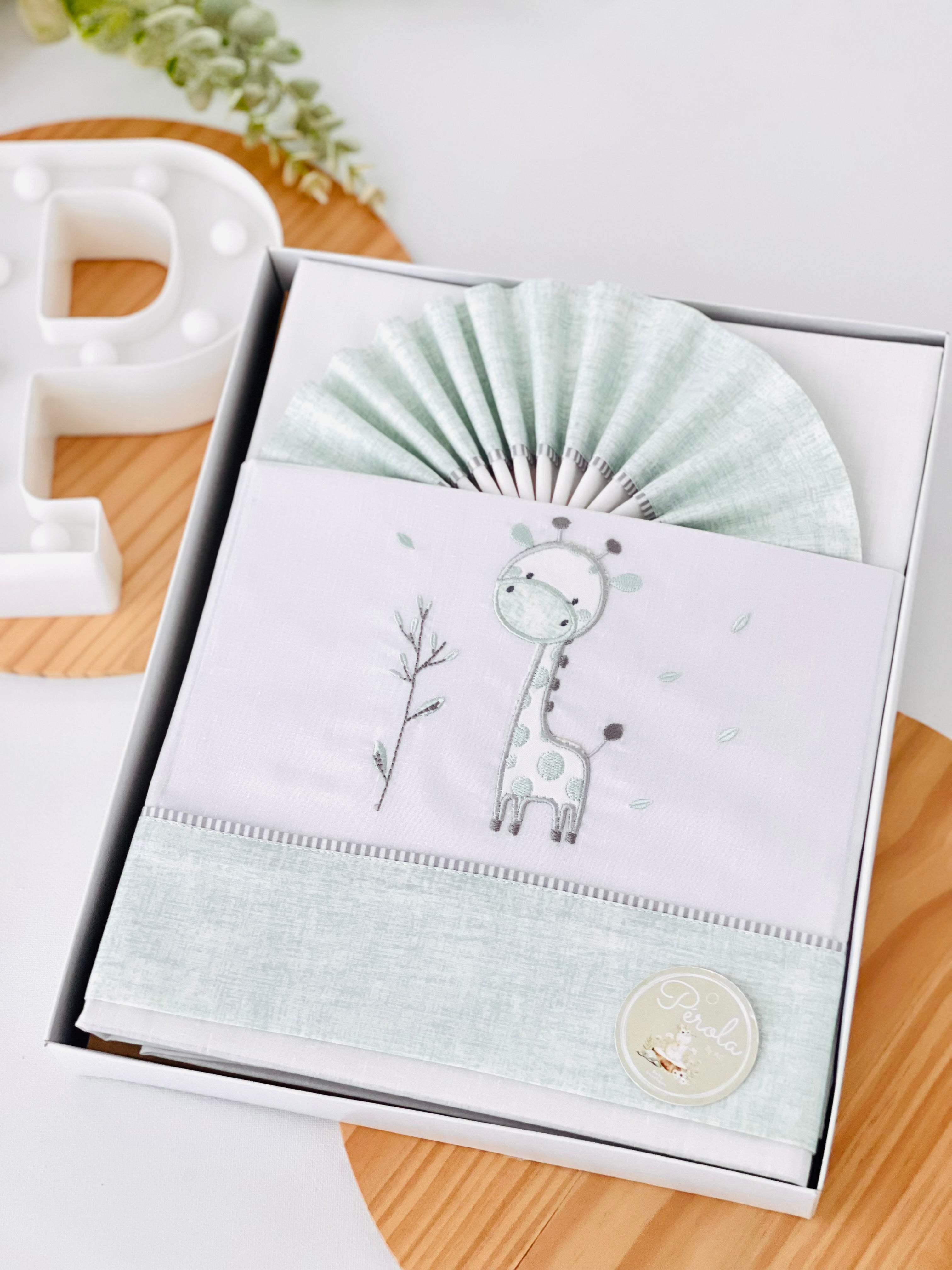 Lençóis algodão berços “next 2 me” Girafas