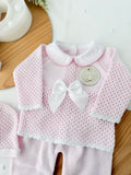 Conjunto rosa 100% algodão