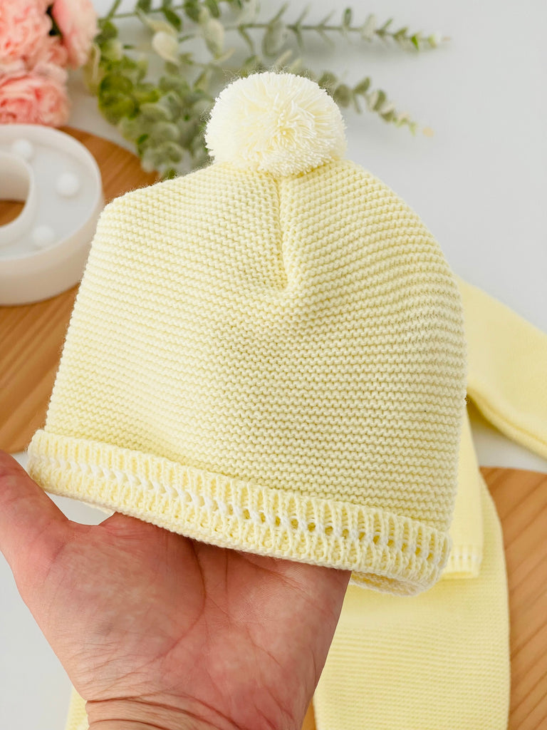 Conjunto malha Amarelo Outono/Inverno