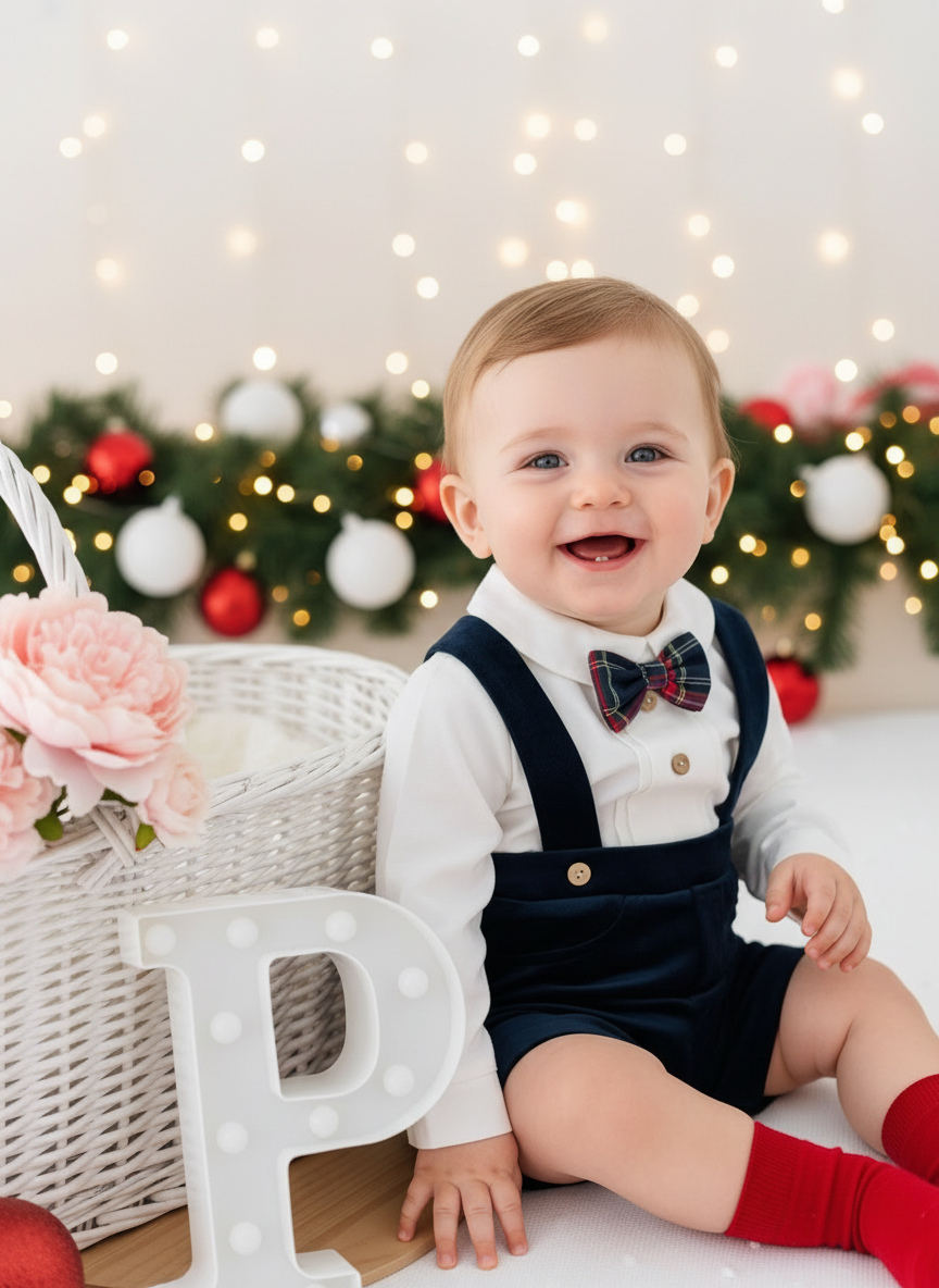 Conjunto premium em veludo: Calções com alças e camisa