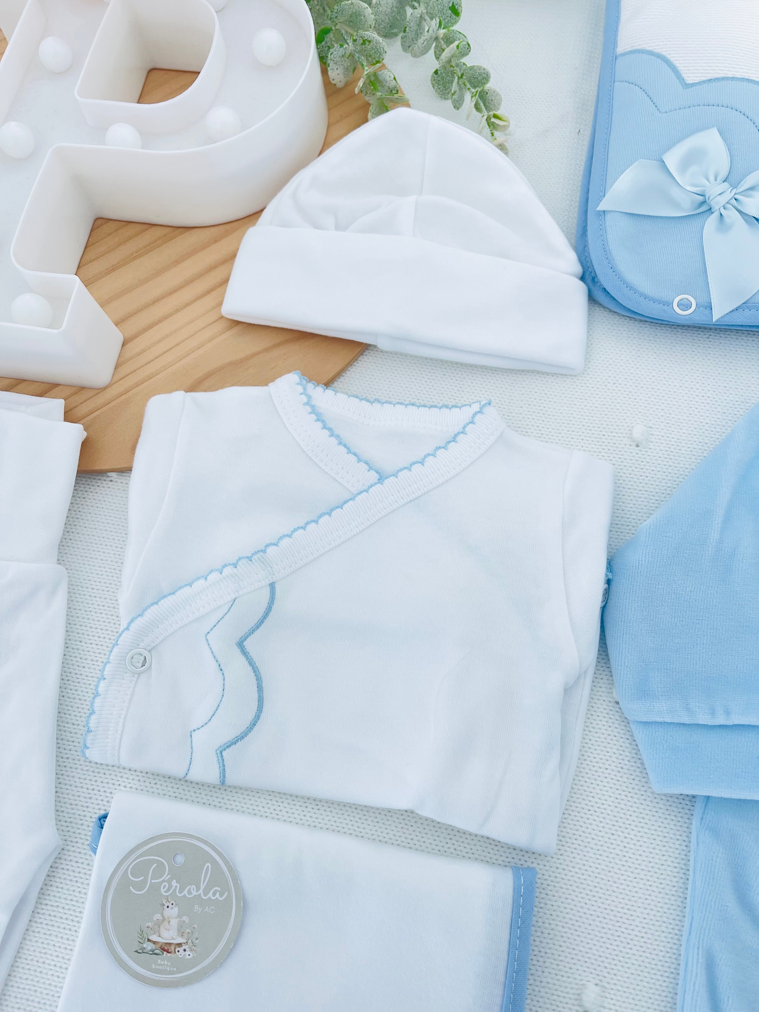 Conjunto primeira roupinha veludo