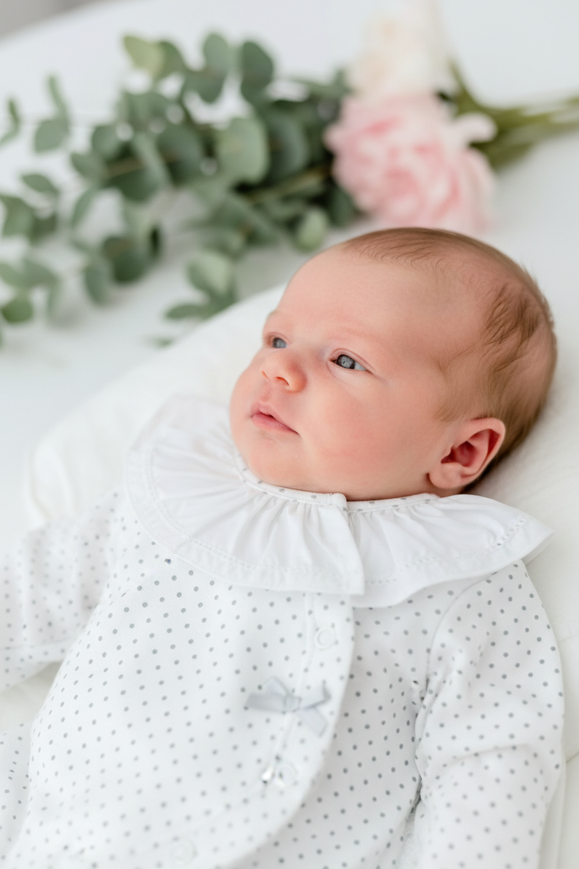 Babygrow Carinho versão pintinhas