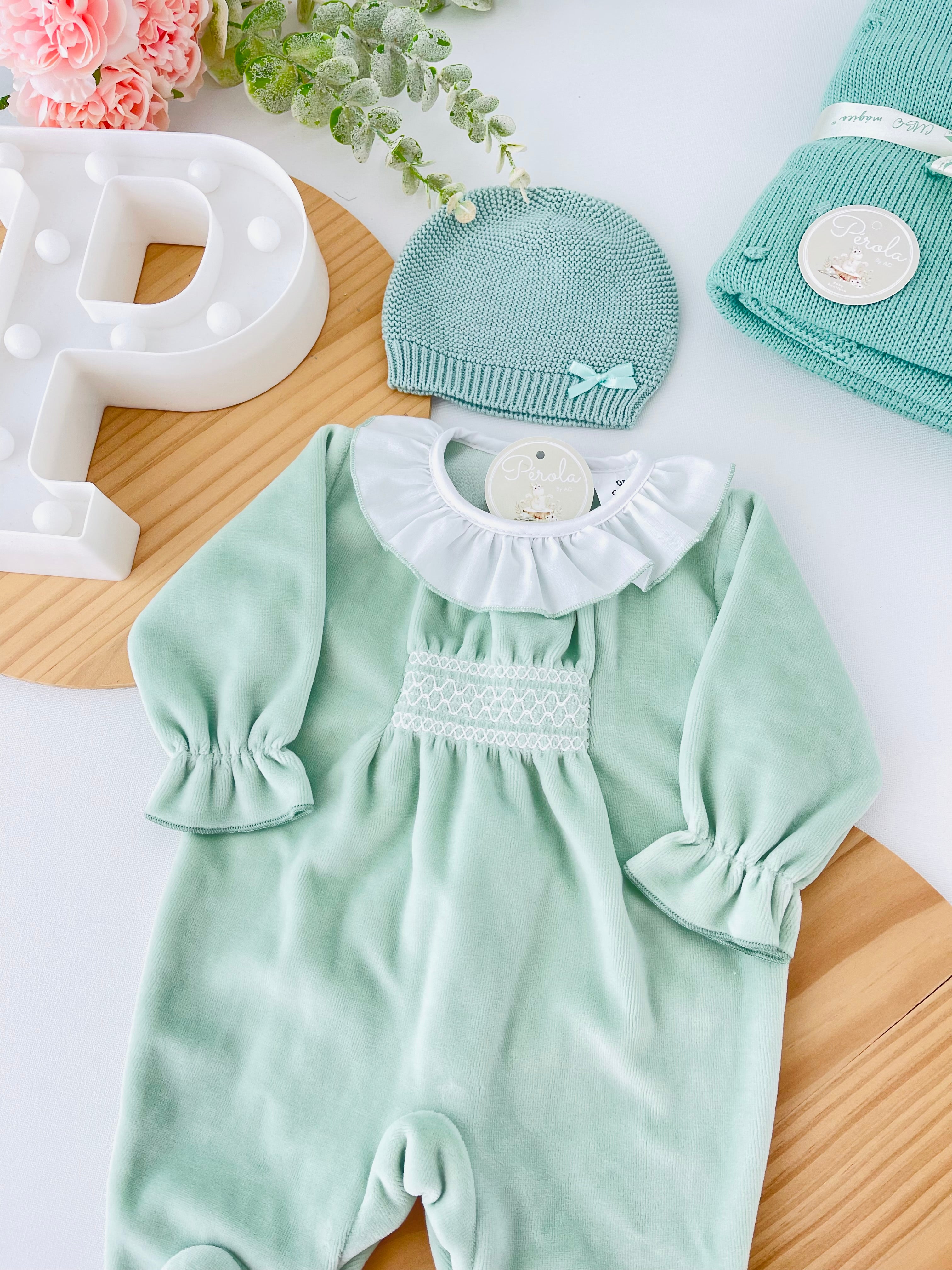 Babygrow favos em Veludo