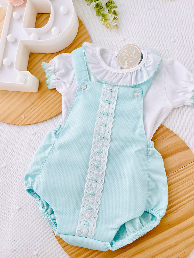 Conjunto Joana verde água
