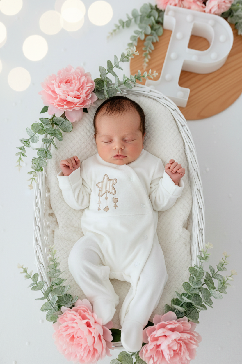 Babygrow estrela veludo