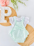 Conjunto bordado: Fofo e blusa