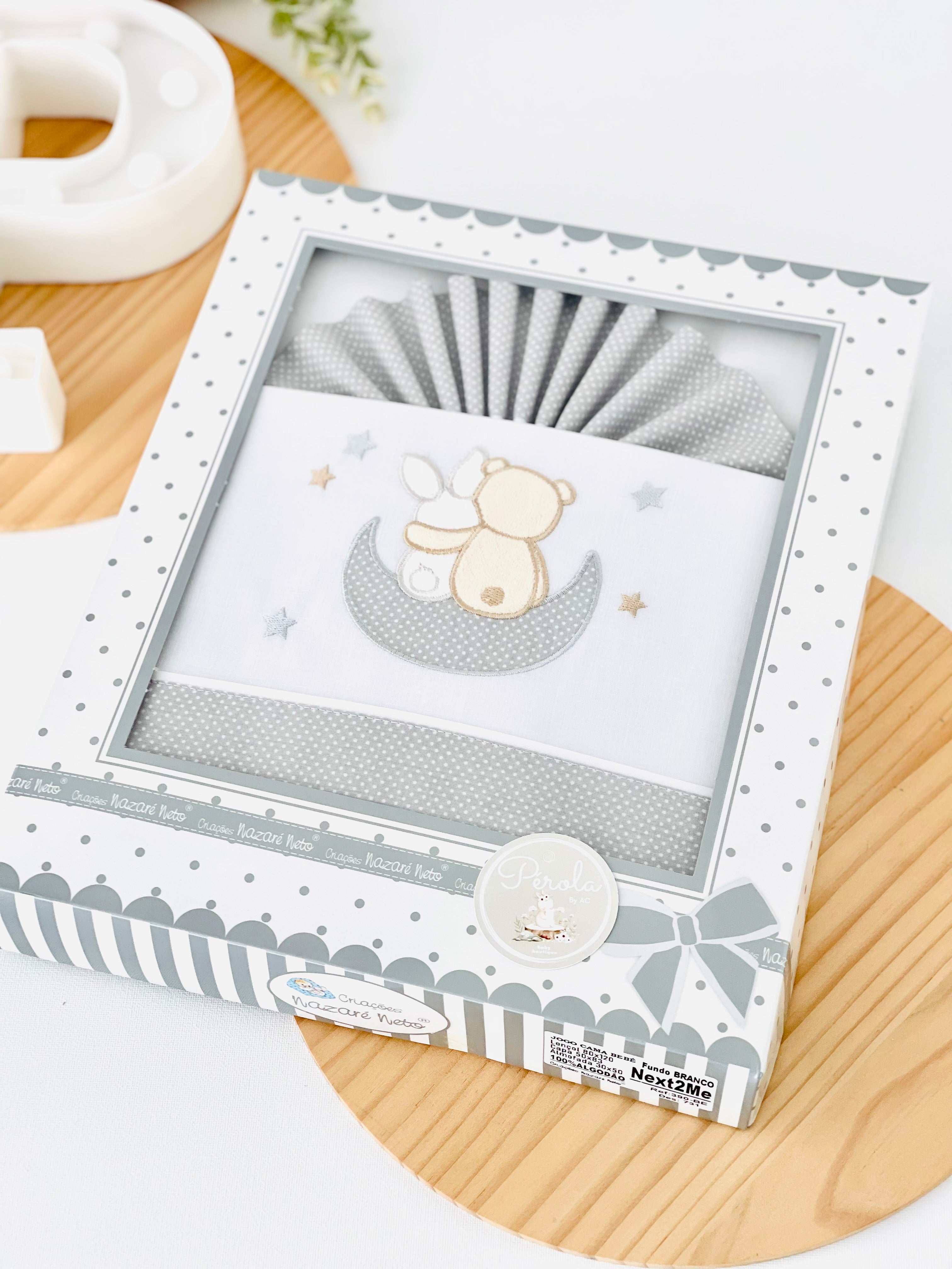 Lençóis algodão berços “next 2 me”