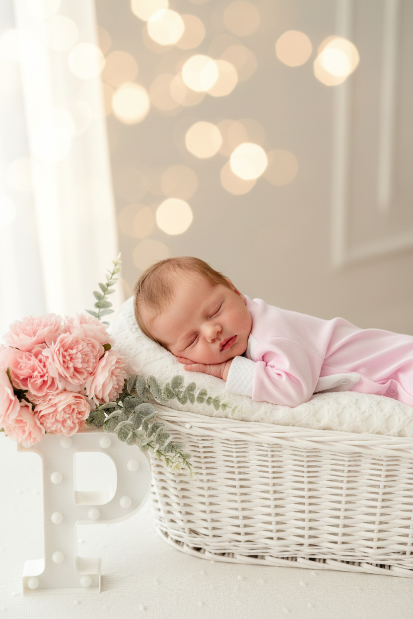 Babygrow pompom algodão