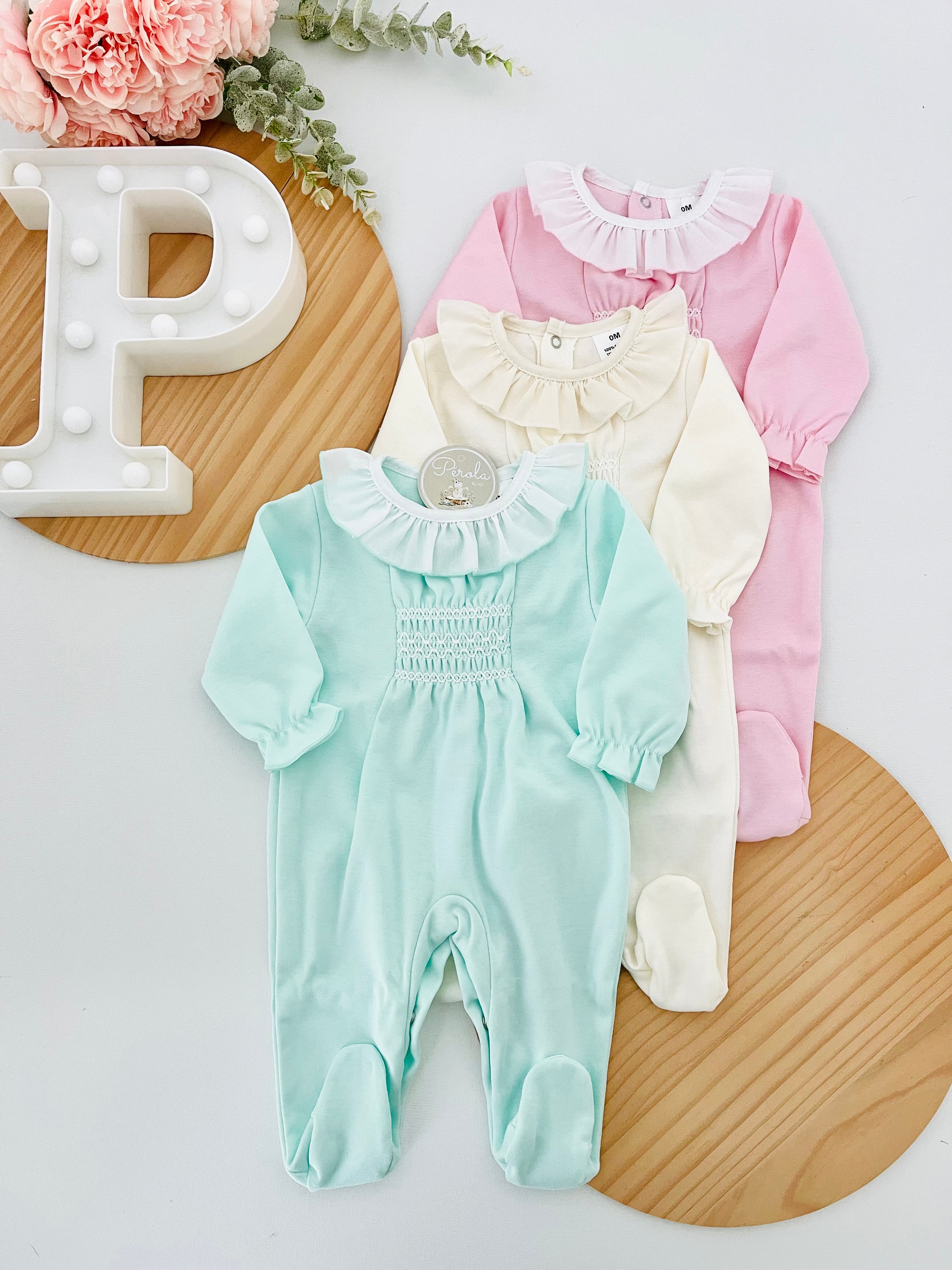 Babygrow favos em algodão