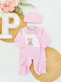 Babygrow coelho algodão