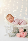Babygrow carinho em ALGODÃO com golinha grande